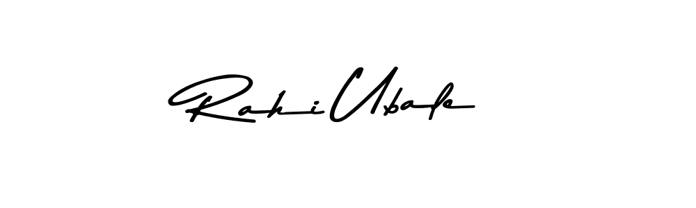 The best way (Asem Kandis PERSONAL USE) to make a short signature is to pick only two or three words in your name. The name Rahi Ubale include a total of six letters. For converting this name. Rahi Ubale signature style 9 images and pictures png