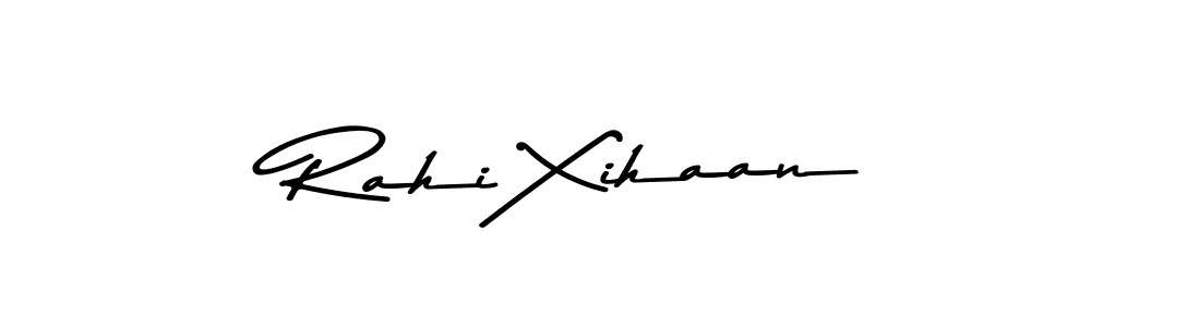 Make a beautiful signature design for name Rahi Xihaan. With this signature (Asem Kandis PERSONAL USE) style, you can create a handwritten signature for free. Rahi Xihaan signature style 9 images and pictures png