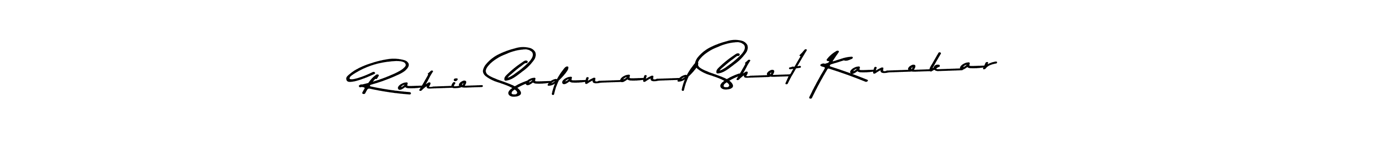 You can use this online signature creator to create a handwritten signature for the name Rahie Sadanand Shet Kanekar. This is the best online autograph maker. Rahie Sadanand Shet Kanekar signature style 9 images and pictures png