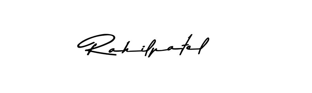 How to make Rahilpatel signature? Asem Kandis PERSONAL USE is a professional autograph style. Create handwritten signature for Rahilpatel name. Rahilpatel signature style 9 images and pictures png