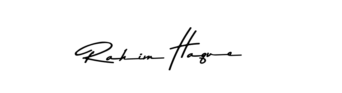 Rahim Haque stylish signature style. Best Handwritten Sign (Asem Kandis PERSONAL USE) for my name. Handwritten Signature Collection Ideas for my name Rahim Haque. Rahim Haque signature style 9 images and pictures png