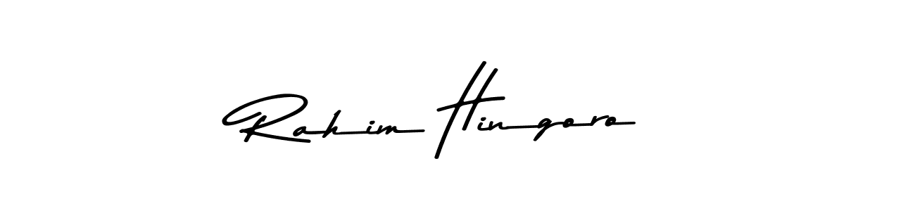 Also You can easily find your signature by using the search form. We will create Rahim Hingoro name handwritten signature images for you free of cost using Asem Kandis PERSONAL USE sign style. Rahim Hingoro signature style 9 images and pictures png