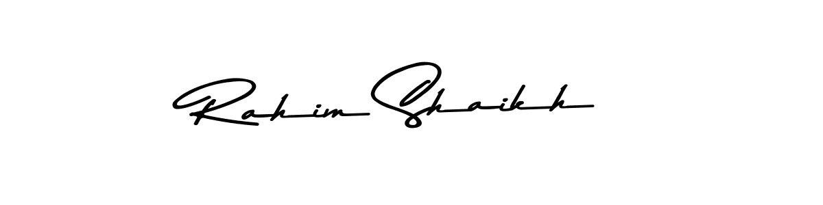 You can use this online signature creator to create a handwritten signature for the name Rahim Shaikh. This is the best online autograph maker. Rahim Shaikh signature style 9 images and pictures png