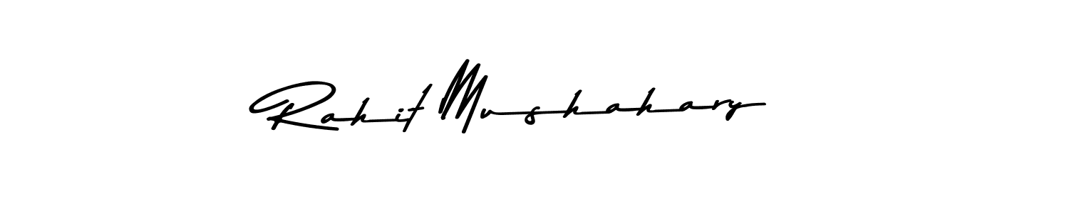The best way (Asem Kandis PERSONAL USE) to make a short signature is to pick only two or three words in your name. The name Rahit Mushahary include a total of six letters. For converting this name. Rahit Mushahary signature style 9 images and pictures png
