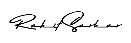 Give your name Rahit Sarkar an exquisite flair with the Asem Kandis PERSONAL USE script font. Ideal for contracts, resumes, and formal letterheads. Rahit Sarkar signature style 9 images and pictures png