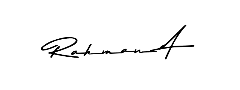 It looks lik you need a new signature style for name Rahman A. Design unique handwritten (Asem Kandis PERSONAL USE) signature with our free signature maker in just a few clicks. Rahman A signature style 9 images and pictures png