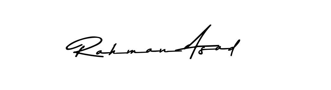 How to make Rahman Asad signature? Asem Kandis PERSONAL USE is a professional autograph style. Create handwritten signature for Rahman Asad name. Rahman Asad signature style 9 images and pictures png