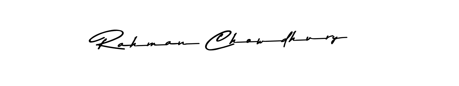 Use a signature maker to create a handwritten signature online. With this signature software, you can design (Asem Kandis PERSONAL USE) your own signature for name Rahman Chowdhury. Rahman Chowdhury signature style 9 images and pictures png
