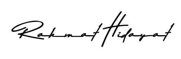 Make your name Rahmat Hidayat memorable on every contract using Asem Kandis PERSONAL USE autograph style. Instant transparent background export available. Rahmat Hidayat signature style 9 images and pictures png
