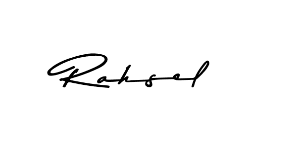 Use a signature maker to create a handwritten signature online. With this signature software, you can design (Asem Kandis PERSONAL USE) your own signature for name Rahsel. Rahsel signature style 9 images and pictures png