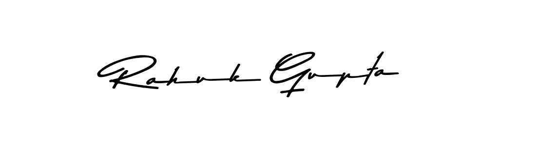 You should practise on your own different ways (Asem Kandis PERSONAL USE) to write your name (Rahuk Gupta) in signature. don't let someone else do it for you. Rahuk Gupta signature style 9 images and pictures png