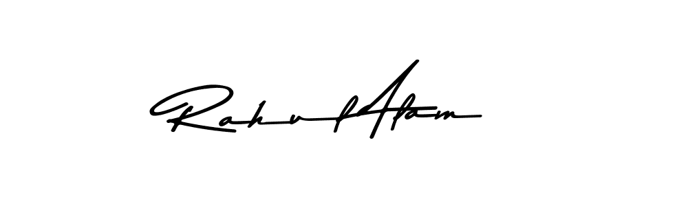 The best way (Asem Kandis PERSONAL USE) to make a short signature is to pick only two or three words in your name. The name Rahul Alam include a total of six letters. For converting this name. Rahul Alam signature style 9 images and pictures png