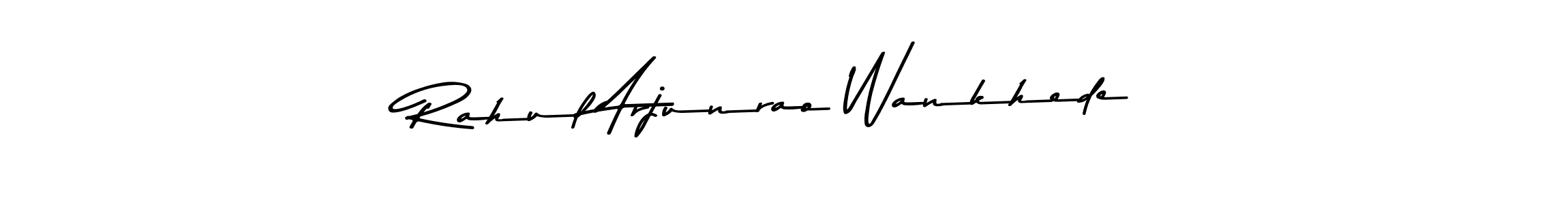 Make a beautiful signature design for name Rahul Arjunrao Wankhede. Use this online signature maker to create a handwritten signature for free. Rahul Arjunrao Wankhede signature style 9 images and pictures png