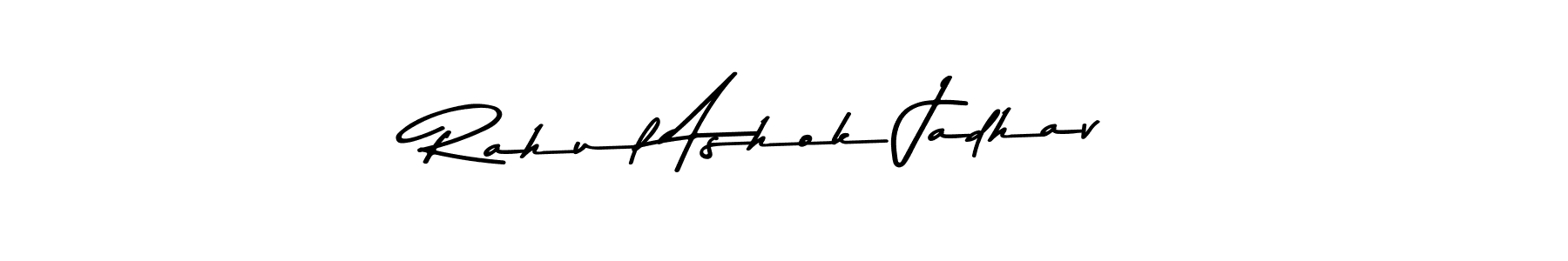 Make a beautiful signature design for name Rahul Ashok Jadhav. Use this online signature maker to create a handwritten signature for free. Rahul Ashok Jadhav signature style 9 images and pictures png