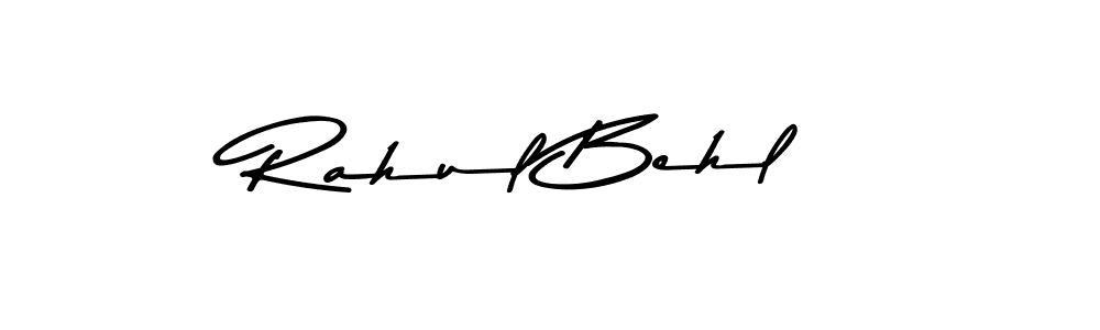 Make a beautiful signature design for name Rahul Behl. With this signature (Asem Kandis PERSONAL USE) style, you can create a handwritten signature for free. Rahul Behl signature style 9 images and pictures png