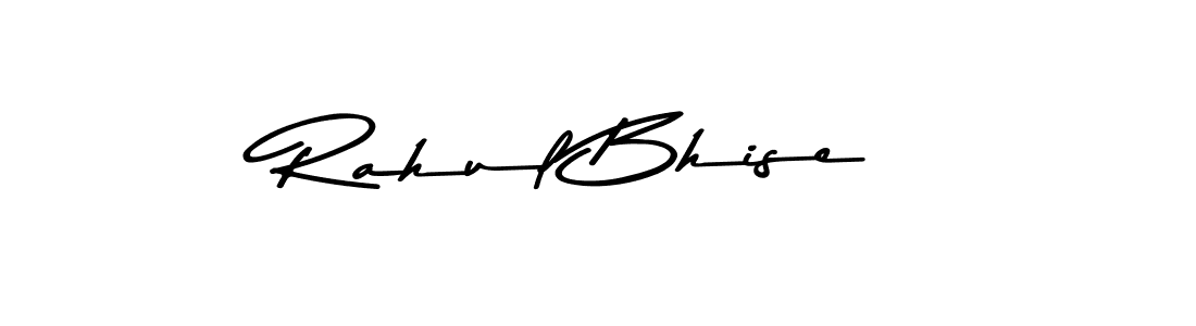 Create a beautiful signature design for name Rahul Bhise. With this signature (Asem Kandis PERSONAL USE) fonts, you can make a handwritten signature for free. Rahul Bhise signature style 9 images and pictures png