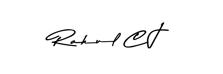 Make a short Rahul C J signature style. Manage your documents anywhere anytime using Asem Kandis PERSONAL USE. Create and add eSignatures, submit forms, share and send files easily. Rahul C J signature style 9 images and pictures png
