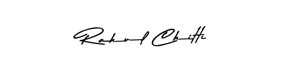 Make a beautiful signature design for name Rahul Chitti. With this signature (Asem Kandis PERSONAL USE) style, you can create a handwritten signature for free. Rahul Chitti signature style 9 images and pictures png