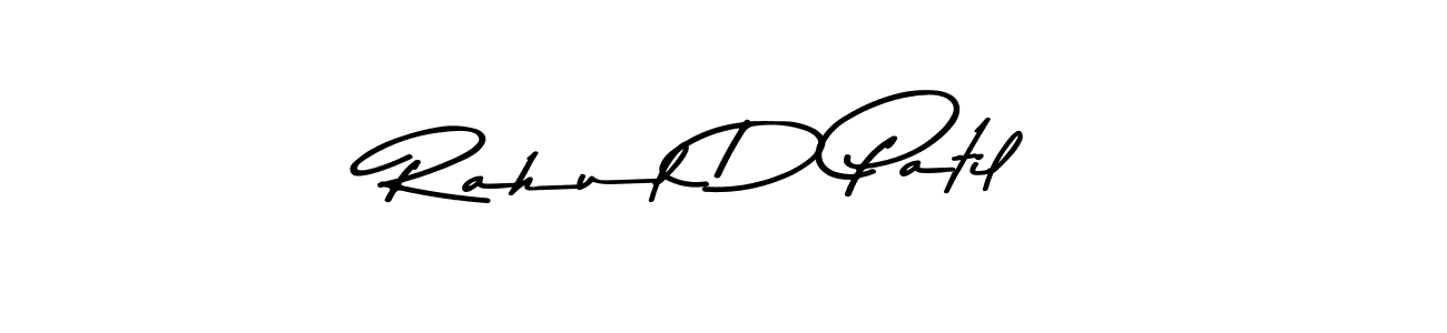 Also You can easily find your signature by using the search form. We will create Rahul D Patil name handwritten signature images for you free of cost using Asem Kandis PERSONAL USE sign style. Rahul D Patil signature style 9 images and pictures png