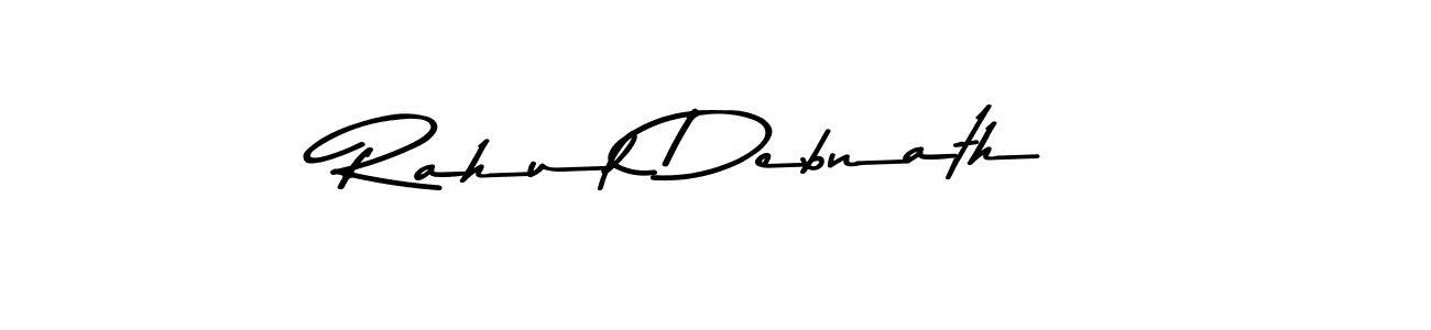 Create a beautiful signature design for name Rahul Debnath. With this signature (Asem Kandis PERSONAL USE) fonts, you can make a handwritten signature for free. Rahul Debnath signature style 9 images and pictures png