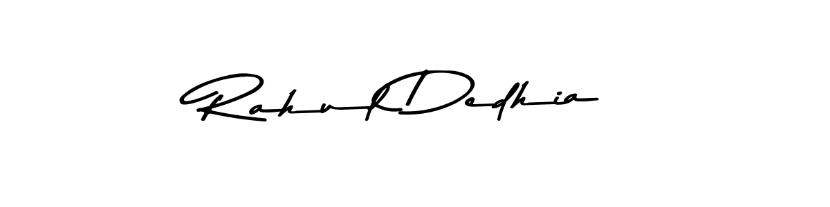 Also we have Rahul Dedhia name is the best signature style. Create professional handwritten signature collection using Asem Kandis PERSONAL USE autograph style. Rahul Dedhia signature style 9 images and pictures png