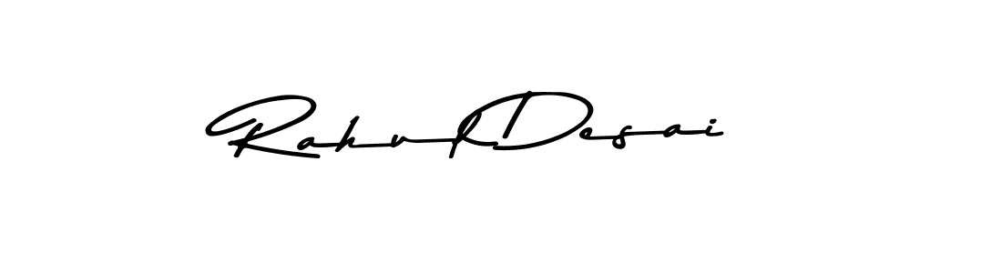 Rahul Desai stylish signature style. Best Handwritten Sign (Asem Kandis PERSONAL USE) for my name. Handwritten Signature Collection Ideas for my name Rahul Desai. Rahul Desai signature style 9 images and pictures png