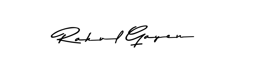 You should practise on your own different ways (Asem Kandis PERSONAL USE) to write your name (Rahul Gayen) in signature. don't let someone else do it for you. Rahul Gayen signature style 9 images and pictures png