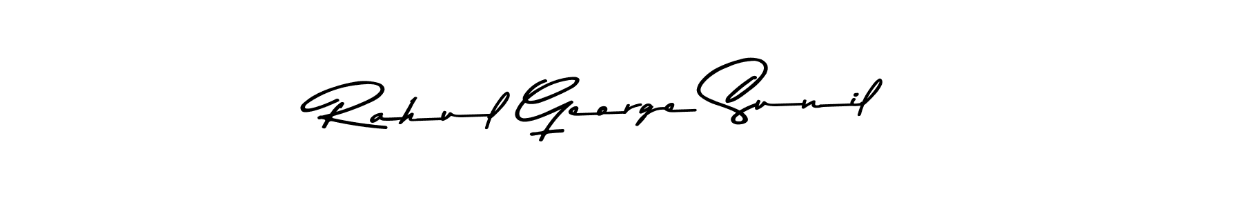 Here are the top 10 professional signature styles for the name Rahul George Sunil. These are the best autograph styles you can use for your name. Rahul George Sunil signature style 9 images and pictures png