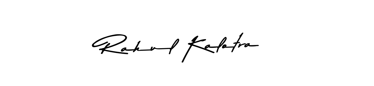 Make a beautiful signature design for name Rahul Kalotra. With this signature (Asem Kandis PERSONAL USE) style, you can create a handwritten signature for free. Rahul Kalotra signature style 9 images and pictures png