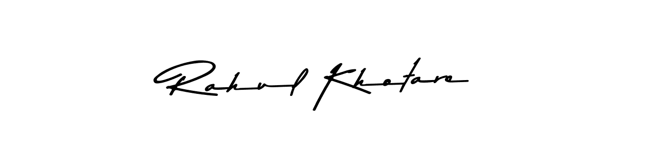 How to Draw Rahul Khotare signature style? Asem Kandis PERSONAL USE is a latest design signature styles for name Rahul Khotare. Rahul Khotare signature style 9 images and pictures png