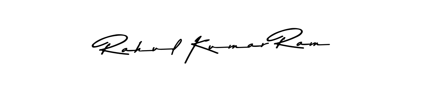 Design your own signature with our free online signature maker. With this signature software, you can create a handwritten (Asem Kandis PERSONAL USE) signature for name Rahul Kumar Ram. Rahul Kumar Ram signature style 9 images and pictures png