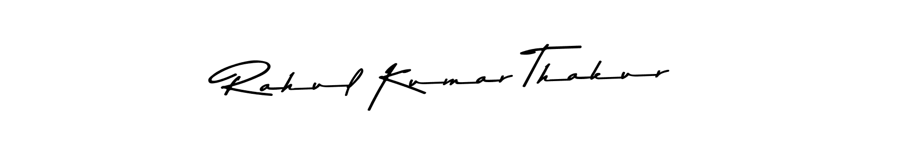 How to make Rahul Kumar Thakur name signature. Use Asem Kandis PERSONAL USE style for creating short signs online. This is the latest handwritten sign. Rahul Kumar Thakur signature style 9 images and pictures png