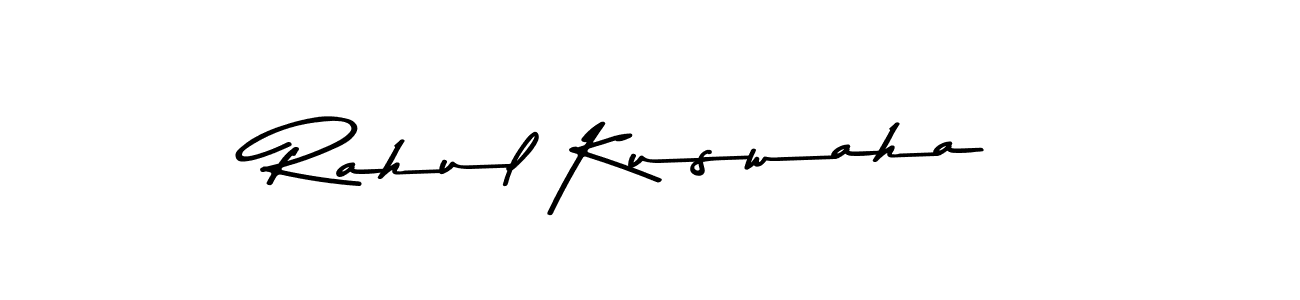 Create a beautiful signature design for name Rahul Kuswaha. With this signature (Asem Kandis PERSONAL USE) fonts, you can make a handwritten signature for free. Rahul Kuswaha signature style 9 images and pictures png