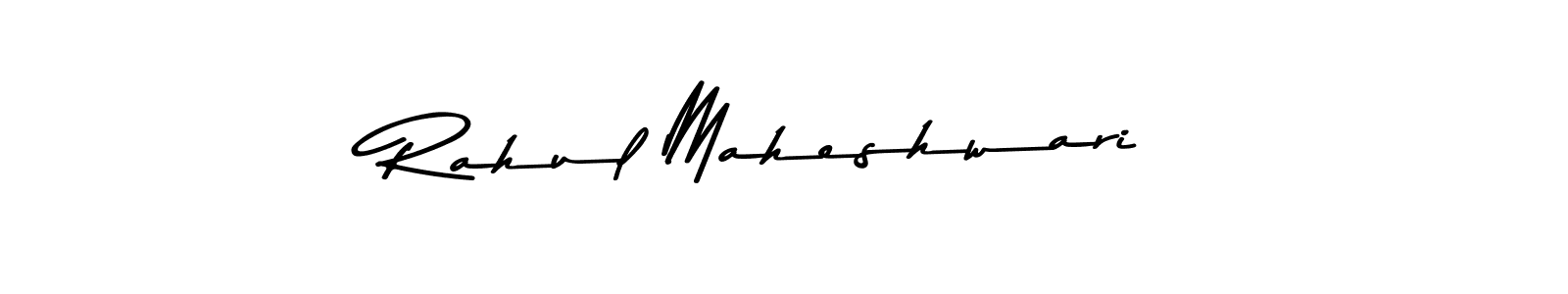 This is the best signature style for the Rahul Maheshwari name. Also you like these signature font (Asem Kandis PERSONAL USE). Mix name signature. Rahul Maheshwari signature style 9 images and pictures png