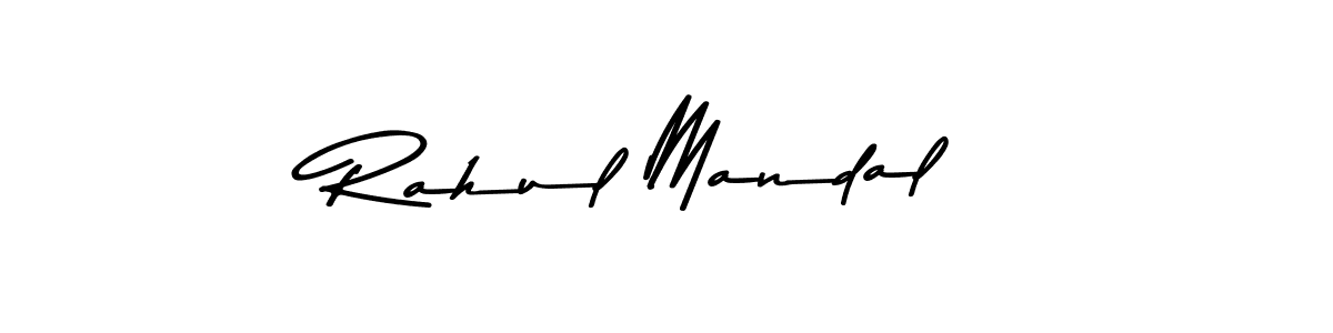 Make a beautiful signature design for name Rahul Mandal. With this signature (Asem Kandis PERSONAL USE) style, you can create a handwritten signature for free. Rahul Mandal signature style 9 images and pictures png