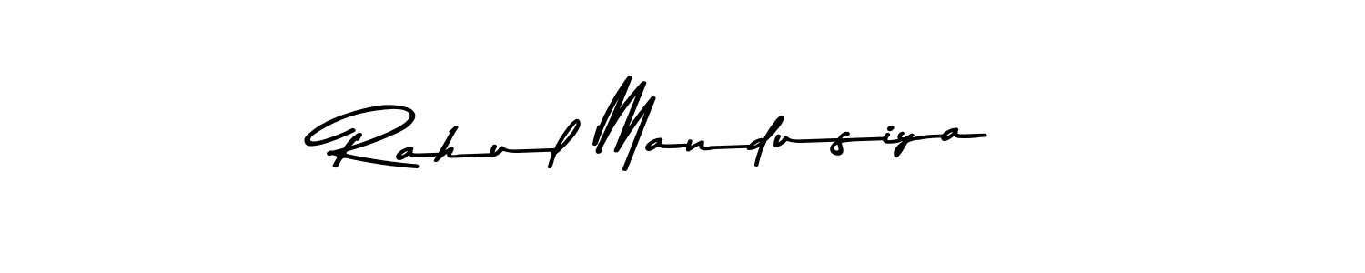 Also we have Rahul Mandusiya name is the best signature style. Create professional handwritten signature collection using Asem Kandis PERSONAL USE autograph style. Rahul Mandusiya signature style 9 images and pictures png