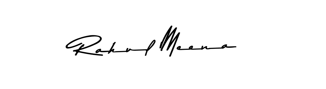 Create a beautiful signature design for name Rahul Meena. With this signature (Asem Kandis PERSONAL USE) fonts, you can make a handwritten signature for free. Rahul Meena signature style 9 images and pictures png