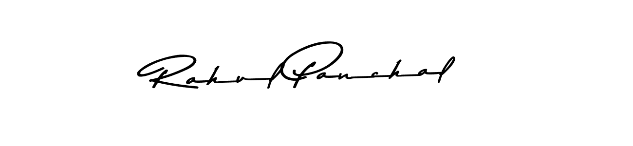 Make a beautiful signature design for name Rahul Panchal. With this signature (Asem Kandis PERSONAL USE) style, you can create a handwritten signature for free. Rahul Panchal signature style 9 images and pictures png