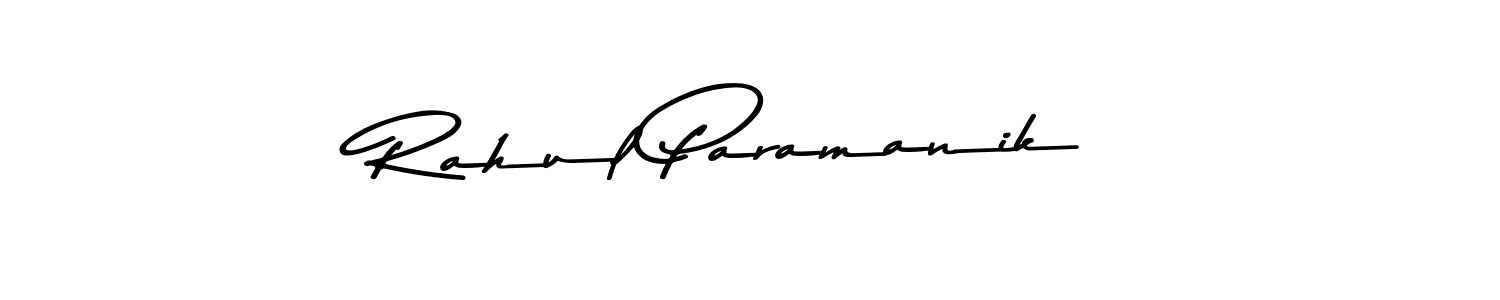 Also You can easily find your signature by using the search form. We will create Rahul Paramanik name handwritten signature images for you free of cost using Asem Kandis PERSONAL USE sign style. Rahul Paramanik signature style 9 images and pictures png