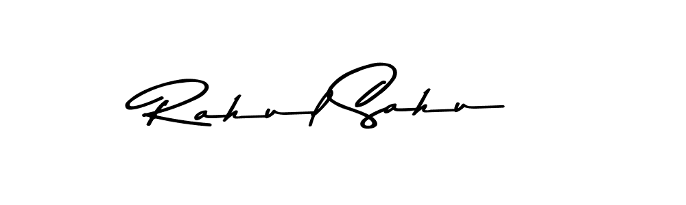 How to make Rahul Sahu name signature. Use Asem Kandis PERSONAL USE style for creating short signs online. This is the latest handwritten sign. Rahul Sahu signature style 9 images and pictures png