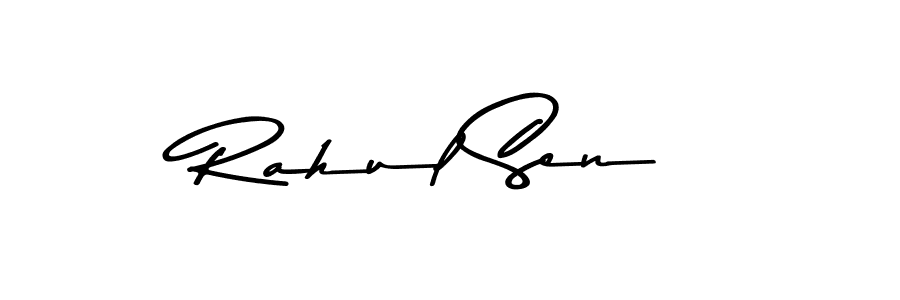 Use a signature maker to create a handwritten signature online. With this signature software, you can design (Asem Kandis PERSONAL USE) your own signature for name Rahul Sen. Rahul Sen signature style 9 images and pictures png