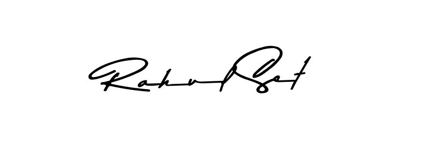 You should practise on your own different ways (Asem Kandis PERSONAL USE) to write your name (Rahul Set) in signature. don't let someone else do it for you. Rahul Set signature style 9 images and pictures png