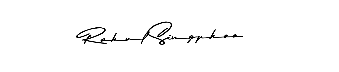 How to Draw Rahul Singphoo signature style? Asem Kandis PERSONAL USE is a latest design signature styles for name Rahul Singphoo. Rahul Singphoo signature style 9 images and pictures png