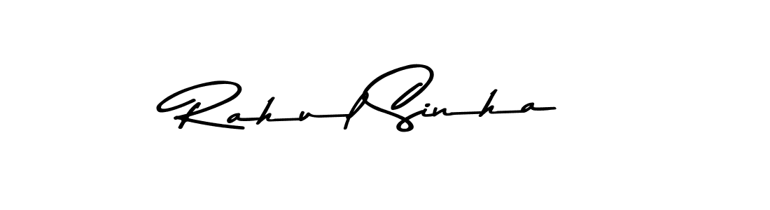 Create a beautiful signature design for name Rahul Sinha. With this signature (Asem Kandis PERSONAL USE) fonts, you can make a handwritten signature for free. Rahul Sinha signature style 9 images and pictures png