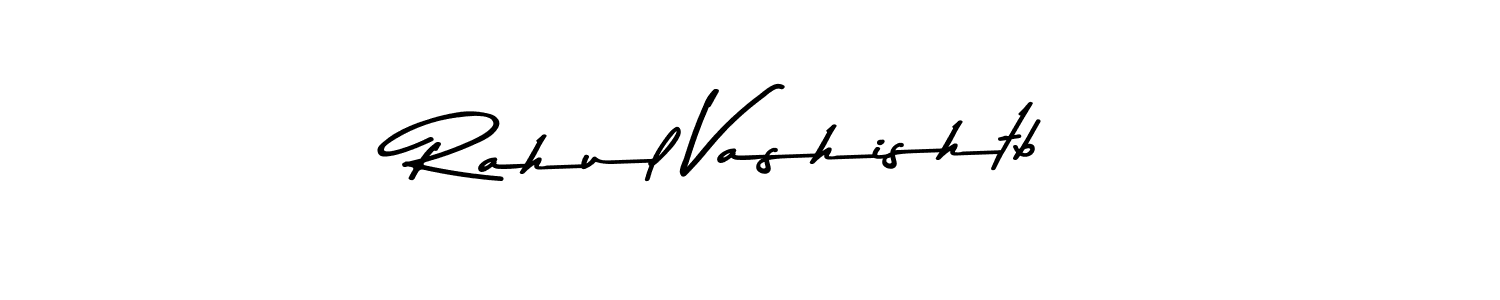 Rahul Vashishtb stylish signature style. Best Handwritten Sign (Asem Kandis PERSONAL USE) for my name. Handwritten Signature Collection Ideas for my name Rahul Vashishtb. Rahul Vashishtb signature style 9 images and pictures png