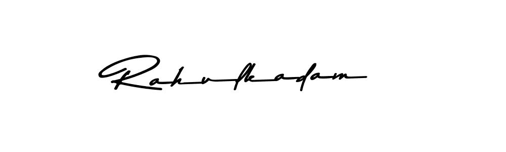 How to Draw Rahulkadam signature style? Asem Kandis PERSONAL USE is a latest design signature styles for name Rahulkadam. Rahulkadam signature style 9 images and pictures png