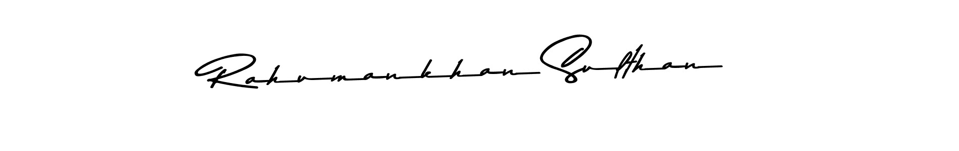 Create a beautiful signature design for name Rahumankhan Sulthan. With this signature (Asem Kandis PERSONAL USE) fonts, you can make a handwritten signature for free. Rahumankhan Sulthan signature style 9 images and pictures png