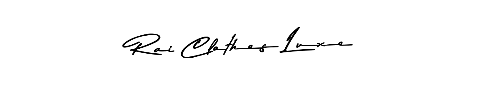 You can use this online signature creator to create a handwritten signature for the name Rai Clothes Luxe. This is the best online autograph maker. Rai Clothes Luxe signature style 9 images and pictures png