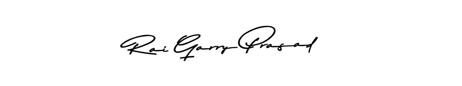 How to make Rai Garry Prasad name signature. Use Asem Kandis PERSONAL USE style for creating short signs online. This is the latest handwritten sign. Rai Garry Prasad signature style 9 images and pictures png