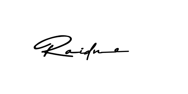 Similarly Asem Kandis PERSONAL USE is the best handwritten signature design. Signature creator online .You can use it as an online autograph creator for name Raidne. Raidne signature style 9 images and pictures png
